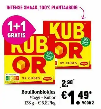 Bouillonblokjes maggi - kubor