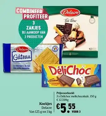 Delacre délichoc melkchocolade