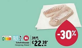 Delhaize Schelvishaasje aanbieding