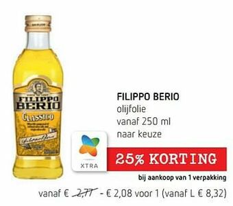Filippo berio olijfolie