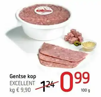 Spar Colruyt Gentse kop excellent aanbieding