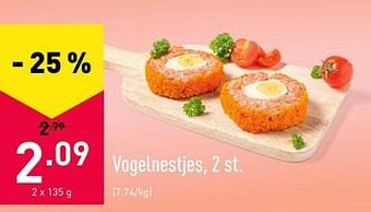 ALDI Vogelnestjes aanbieding