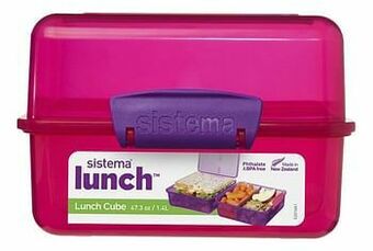 Dreamland Sistema brooddoos Trends Lunch Cube roze aanbieding
