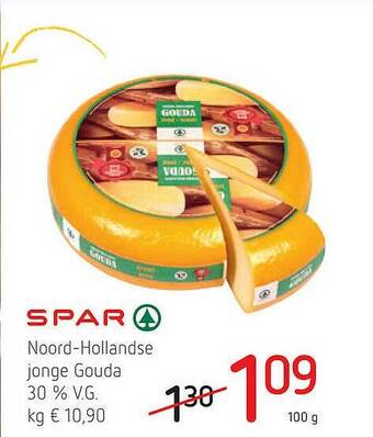 Spar Noord-hollandse Jonge Gouda aanbieding