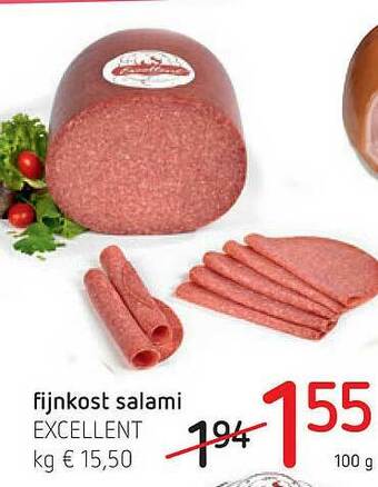 Spar Fijnkost Salami aanbieding