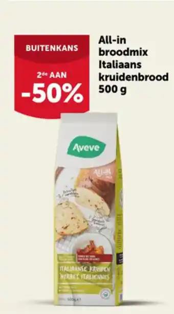 All-in broodmix Italiaans kruidenbrood 500 g
