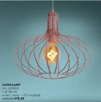 Zelfbouwmarkt HANGLAMP 38 cm aanbieding