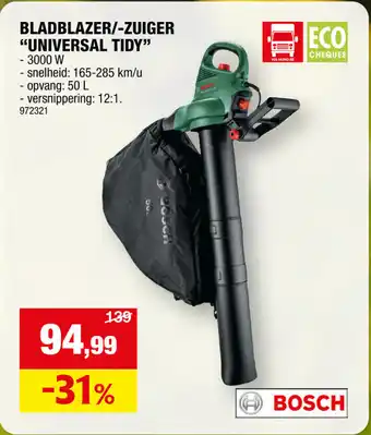 Hubo BLADBLAZER/-ZUIGER "UNIVERSAL TIDY" aanbieding