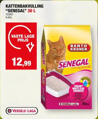 KATTENBAKVULLING "SENEGAL" 30 L