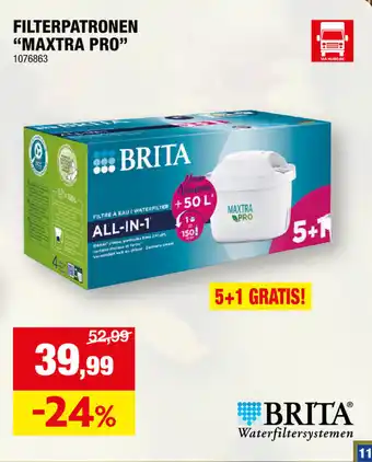Hubo FILTERPATRONEN "MAXTRA PRO" aanbieding