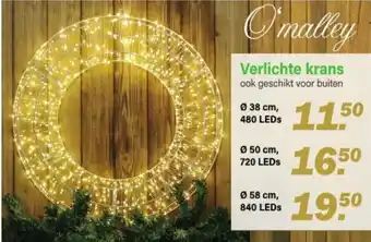 Verlichte Ø 38 cm, 480 LEDs