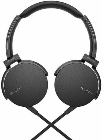 Dreamland Sony hoofdtelefoon MDR-XB550AP zwart aanbieding