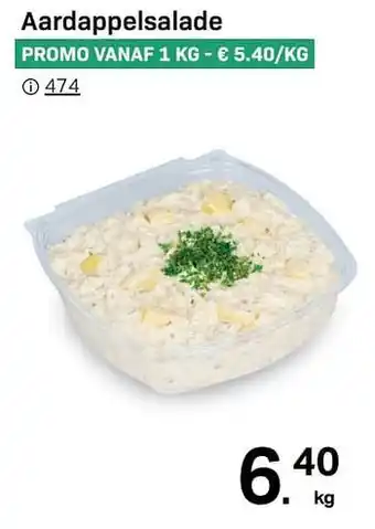 Buurtslagers Aardappelsalade 1kg aanbieding