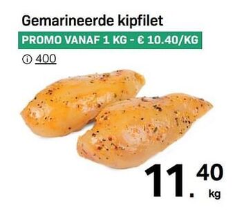 Buurtslagers Gemarineerde kipfilet aanbieding