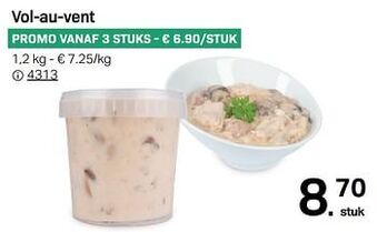 Buurtslagers Vol-au-vent aanbieding