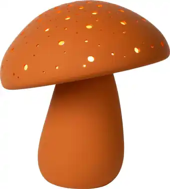 Bol.com Lucide fungo tafellamp - 1xe14 - okergeel aanbieding