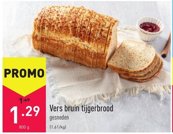 ALDI Vers bruin tijgerbrood aanbieding