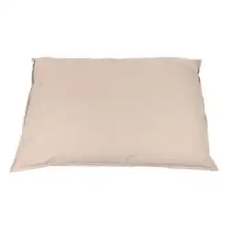 Leen Bakker Kussen Tivoli XL - kiezelkleur - 100x70 cm - Leen Bakker aanbieding