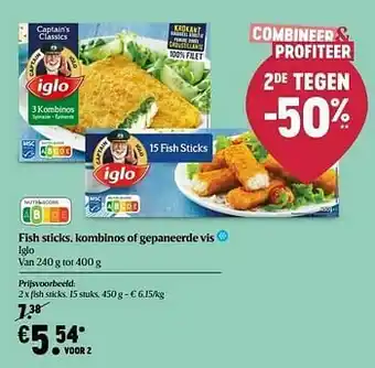 Iglo fish sticks