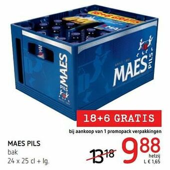 Spar Colruyt Maes pils aanbieding