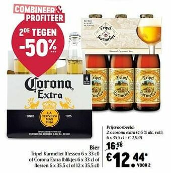Bier corona extra