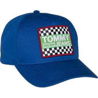Bol.com Tommy hilfiger - tjm big logo patch cap - nautical blue aanbieding