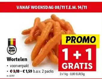 Lidl Wortelen aanbieding