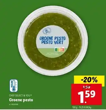 Lidl Groene pesto aanbieding