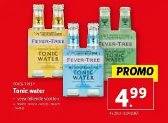 Lidl Tonic water aanbieding