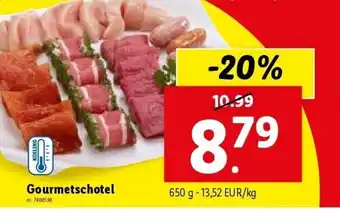 Lidl Gourmetschotel aanbieding