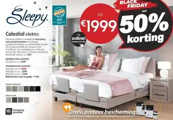 Sleepworld Celestial elektro aanbieding