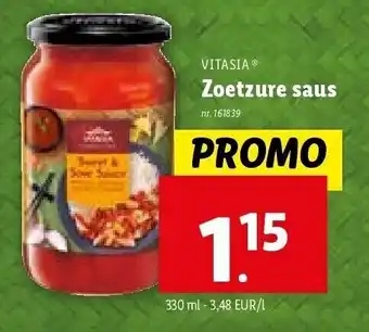 Lidl Zoetzure saus aanbieding