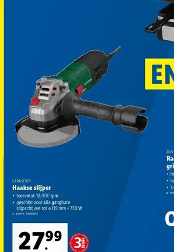 Lidl Haakse slijper aanbieding