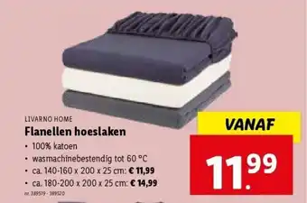 Flanellen hoeslaken