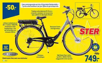 Netbike Elektrische Fiets Met Voorwielmotor
