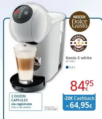 Genio s white 0.8L KP 2401