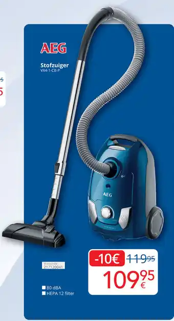 Eldi AEG Stofzuiger aanbieding
