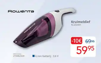 Eldi Rowenta Kruimeldief aanbieding