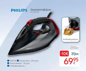 Eldi PHILIPS Stoomstrijkijzer aanbieding