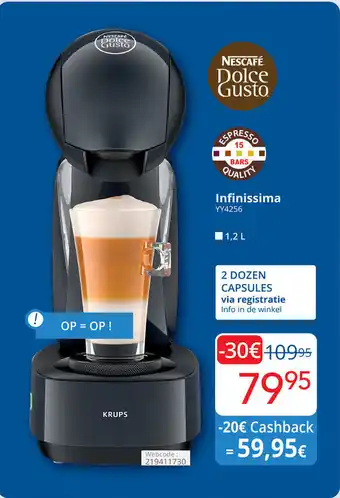 NESCAFÉ Dolce Gusto Infinissima