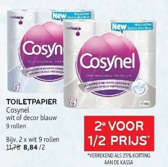Alvo Toiletpapier cosynel aanbieding