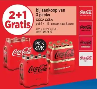 Alvo 3 packs coca-cola aanbieding