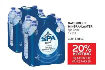 Alvo Natuurlijk mineraalwater spa reine aanbieding