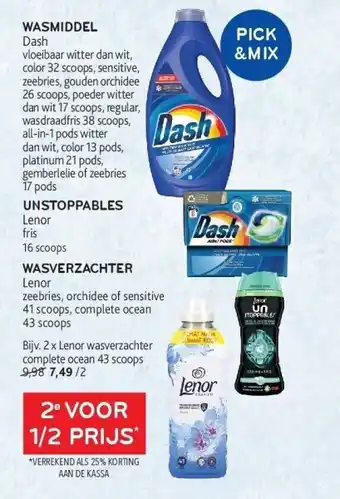Alvo Wasmiddel dash aanbieding