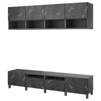Bestå tv-meubel, combi, 240x42x230 cm