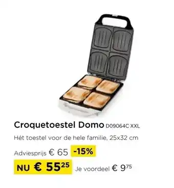 Croquetoestel domo do064c xxl