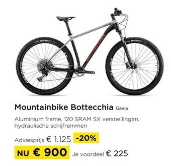 Molecule Mountainbike bottecchia gavia aanbieding