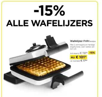 Molecule Wafelijzer frifri aanbieding