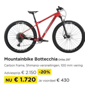 Molecule Mountainbike bottecchia ortles 297 aanbieding