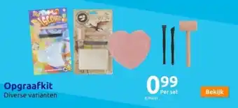 Action Speelgoed opgraafkit aanbieding